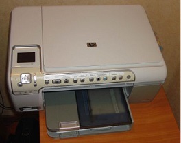 Ремонт принтера Hewlett Packard C5283 Сначала застряла бумага