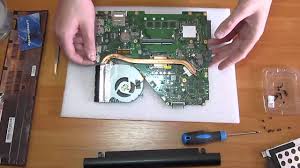 Ремонт ноутбука Asus X550 чистка