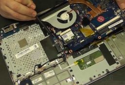 Ремонт ноутбука Samsung NP-QX410H сильно греется