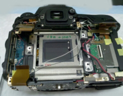 Ремонт фотоаппарата Nikon D7000 чистка оптики