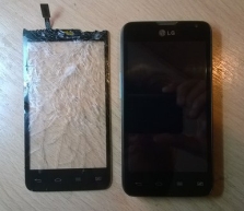 Ремонт телефона LG D285 замена тачскрина