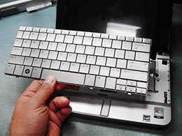 Ремонт ноутбука Hewlett Packard mini 5101 замена клавиатуры
