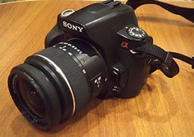 Ремонт фотоаппарата Sony DSLR-A580 нет изображения
