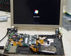 Ремонт ноутбука Sony VGN-TT11RM нет изображения