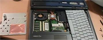 Ремонт ноутбука Fujitsu Amilo Pro V2010 Нет изображения
