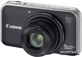 Ремонт фотоаппарата Canon SX 210 IS При включении